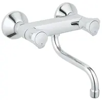 Grohe Costa - Dřezová baterie nástěnná, chrom 31187001
