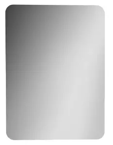 Sapho Ishape - Zrcadlo obdélníkové 60x80 cm, zakulacené rohy, bez závěsu AG468
