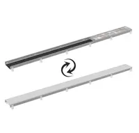 Alcadrain Rošty - Oboustranný rošt DOUBLE 85 cm, nerez DOUBLE-850M