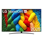 86" LG NanoCell AI NANO81 4K Smart TV 2025