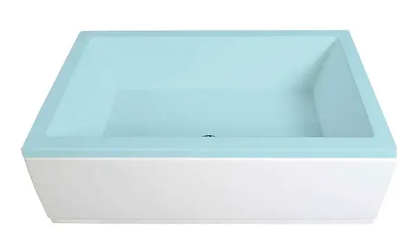 Polysan Deep Plain - Čelní panel Nika 1300x360 mm, bílá 72956