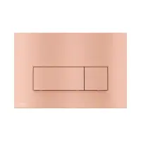 Alcadrain Thin - Ovládání splachování, matný red gold M57-RG-M