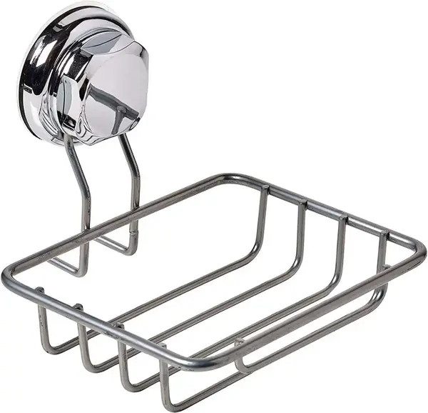 Compactor Bestlock - Mýdlenka drátěná s držákem, chrom RAN6994