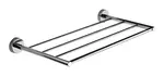 Sanela Nerezové doplňky - Nerezová polička na ručníky, délka 60 cm, lesklá nerez SLZD 35