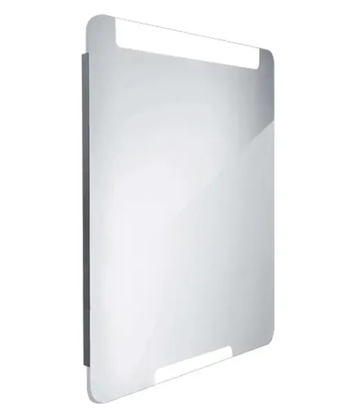 Nimco Zrcadla - Zrcadlo s LED osvětlením, 60x80 cm, hliník ZP 22002
