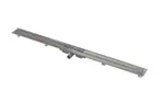 Alcadrain Odtokové žľaby - Sprchový žľab Low, 145 cm, s okrajom na perforovaný rošt, nerezová APZ101-1450