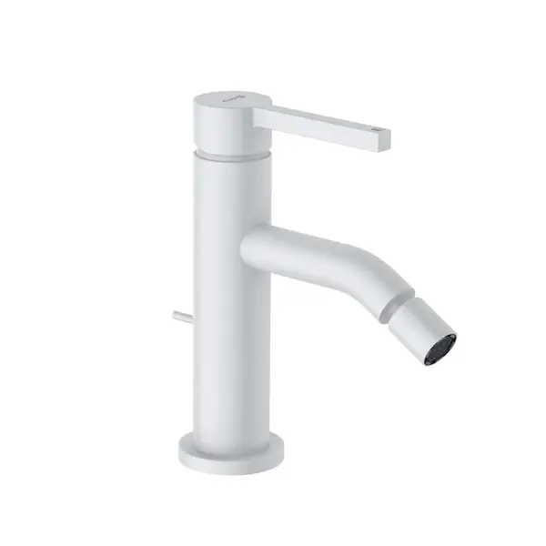 Kludi Nova Fonte - Bidetová batéria s výpusťou, matná biela 202165315