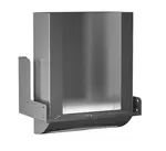 Sanela Doplnky z nehrdzavejúcej ocele - Zásobník skladaných uterákov za zrkadlo, nerezový SLZN 84H