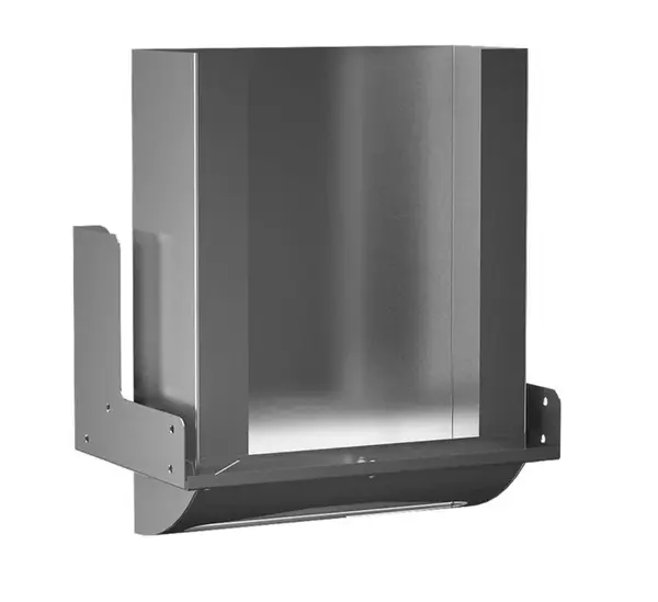 Sanela Doplnky z nehrdzavejúcej ocele - Zásobník skladaných uterákov za zrkadlo, nerezový SLZN 84H