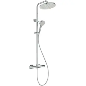 Ideal Standard Ceratherm T25 - Sprchový set s termostatem, průměr 26 cm, 2 proudy, chrom A8495AA