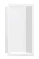 Hansgrohe XtraStoris Original - Výklenok do steny s rámom, 30x15x7 cm, matná biela 56092700