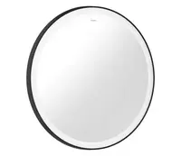 Hansgrohe Xarita Lite S - Zrkadlo s LED osvetlením, priemer 70 cm, matná čierna 54966670