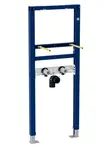 Geberit Duofix - Předstěnová instalace pro umyvadlo, 112 cm, pro stojánkovou armaturu, úzké provedení 111.266.00.1