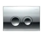 Geberit Delta25 - Ovládací tlačítko splachování, lesklý chrom 115.125.21.5