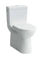 Laufen Pro - WC kombi mísa, zadní/spodní odpad, matná bílá H8249557570001
