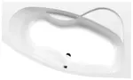 Polysan Vany - Asymetrická vana MAMBA R, 170x100x44 cm, bílá 77111