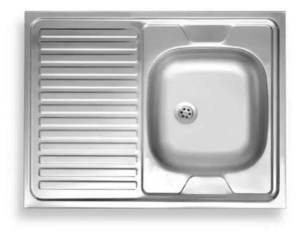 Novaservis Drezy - Drez 60x80 cm, nerezová DR60/80L