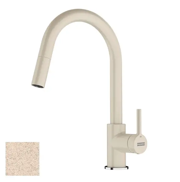 Franke Lina - Drezová batéria FC 6051.085 s výsuvnou koncovkou, pieskový melír 115.0626.083