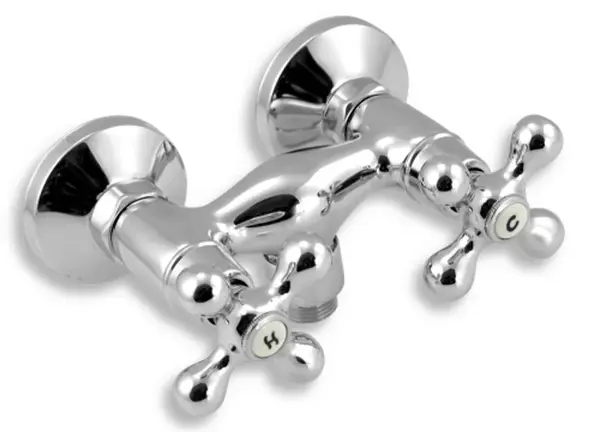 Novaservis Titania Retro II - Sprchová batéria nástenná bez príslušenstva 100 mm, chróm 99164/1,0