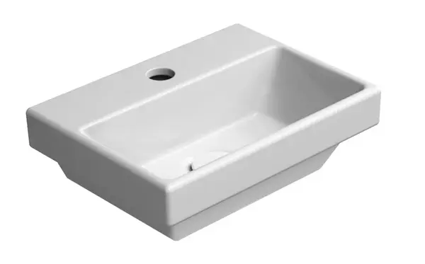 Sapho GSI Norm - Umývadielko, 35x26 cm, bez prepadu, ExtraGlaze, biela 8650111