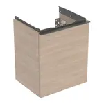 Geberit Acanto - Umývadlová skrinka, 45x42x38 cm, 1 zásuvka, dub 503.002.JH.1