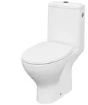 Cersanit Moduo - WC kombi se sedátkem SoftClose, vario odpad, boční napouštění, CleanOn, bílá K116-036