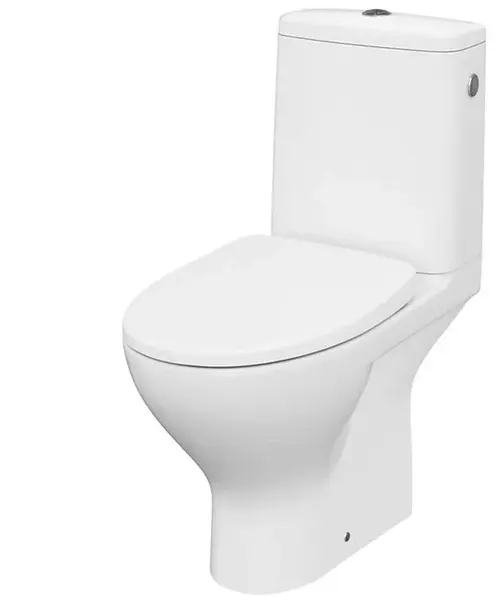 Cersanit Moduo - WC kombi se sedátkem SoftClose, vario odpad, boční napouštění, CleanOn, bílá K116-036