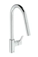 Ideal Standard Gusto - Dřezová baterie s výsuvnou koncovkou, chrom BD414AA