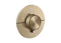 Axor ShowerSelect ID - Termostatická batéria pod omietku, na 2 spotrebiče, kefovaný bronz 36750140