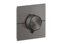 Axor ShowerSelect ID - Termostatická batéria pod omietku, HighFlow, kefovaný čierny chróm 36774340