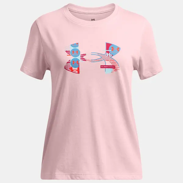 Dívčí tričko Under Armour UA Big Logo UA Fill SS - Holky