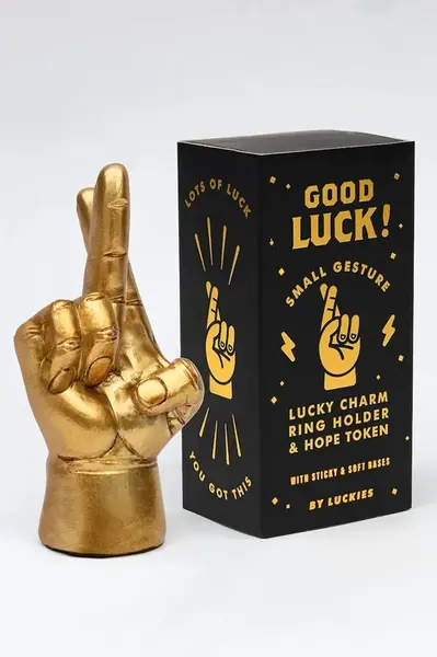 Dekoračná figúrka Luckies of London Good Luck 3 x 4,8 x 8,9 cm