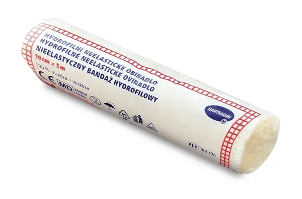 Hartmann Hydrofilní neelastické obinadlo 10 cm x 5 m 1 ks