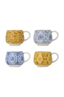 Sada hrnků Bloomingville 7 x 5,5 cm 4-pack více barev