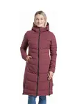 Dámský zimní kabát meatfly olympa vínová s