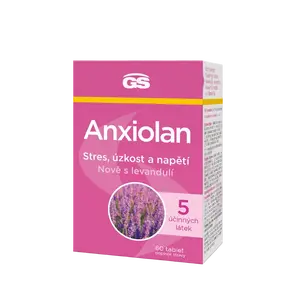 GS Anxiolan s levandulí, 60 tablet