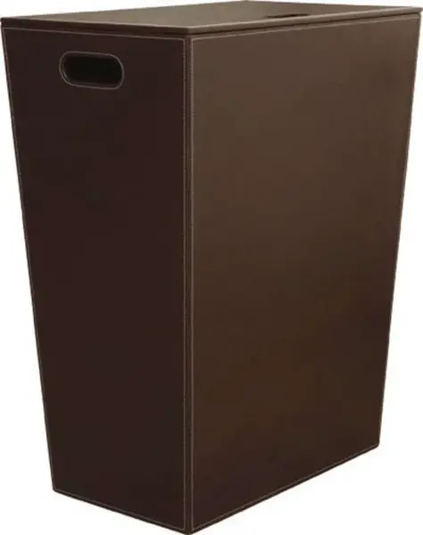 Sapho Eco Pelle - Kôš na bielizeň, 47x30x60 cm, hnedá 2463DB