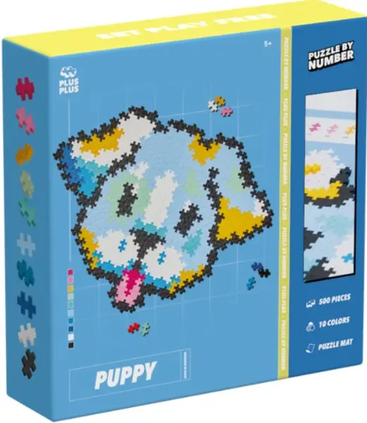 Plus-Plus Skládej podle čísel - Pejsek 500 ks