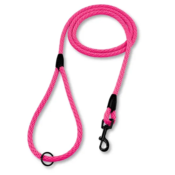 PafDog® Klasické vodítko s poutkem na ruku, 8mm, růžové PAF-905