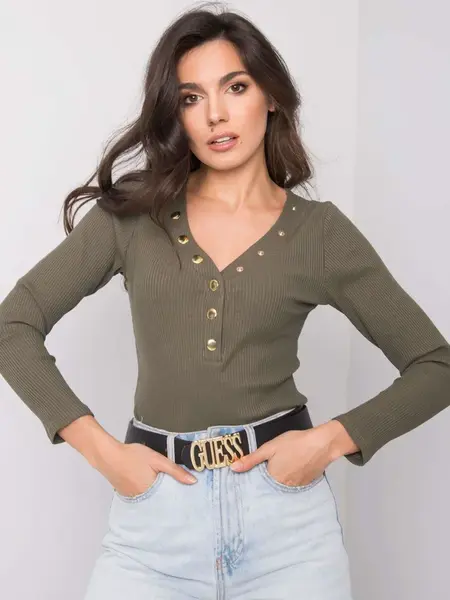 Blouse-TW-BZ-OB006.59-khaki