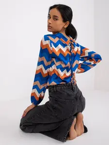 Blouse-DHJ-BZ-12311.49P-dark blue