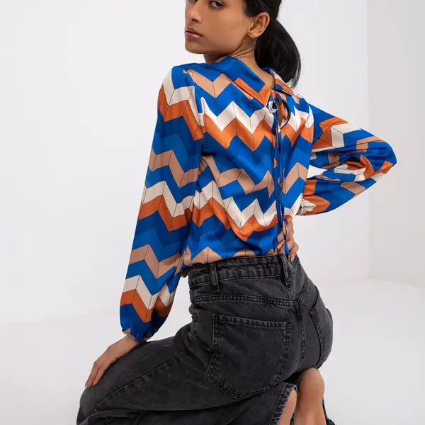 Blouse-DHJ-BZ-12311.49P-dark blue