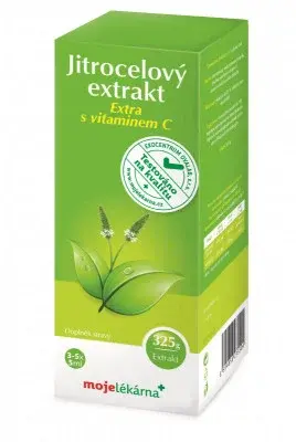 Sirup jitrocelový EXTRA s vit.C 325g Moje lékárna