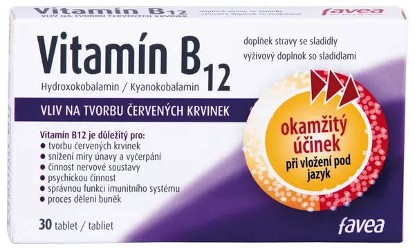Favea Vitamín B12 tbl.30