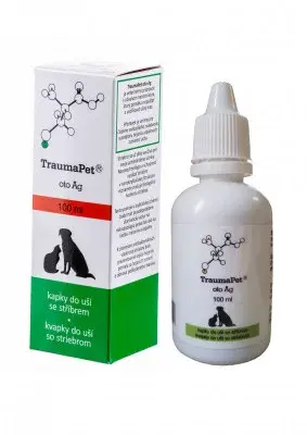 TraumaPet kapky do uší s Ag 100ml
