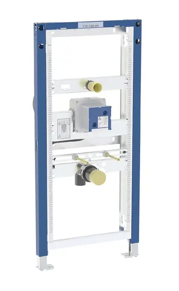 Geberit Duofix - Montážny prvok pre pisoár, 112-130 cm, univerzálny, pre skryté ovládanie splachovania pisoáru 111.689.00.2