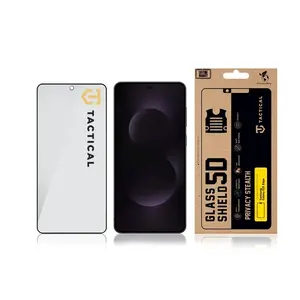 Ochranné sklo Tactical Glass Shield Privacy Stealth 5D pro Samsung Galaxy S25 Edge, černá