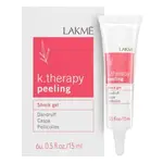 Lakmé K.Therapy Peeling Shock Gel šampónový peeling proti lupinám 6 x 15 ml