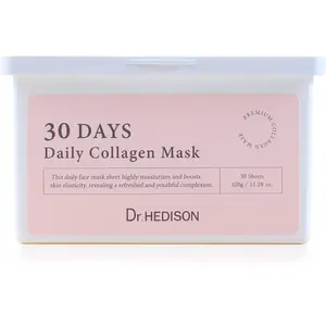 Dr. HEDISON 30 Days Daily Collagen Mask plátýnková maska s kolagenem 30 ks
