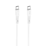 Forcell F-Energy kabel USB-C - USB-C, QC4.0, PD, 5A, 100W, 1 m, bílý
